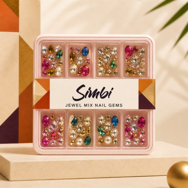 Jewel Mix Nail Gems