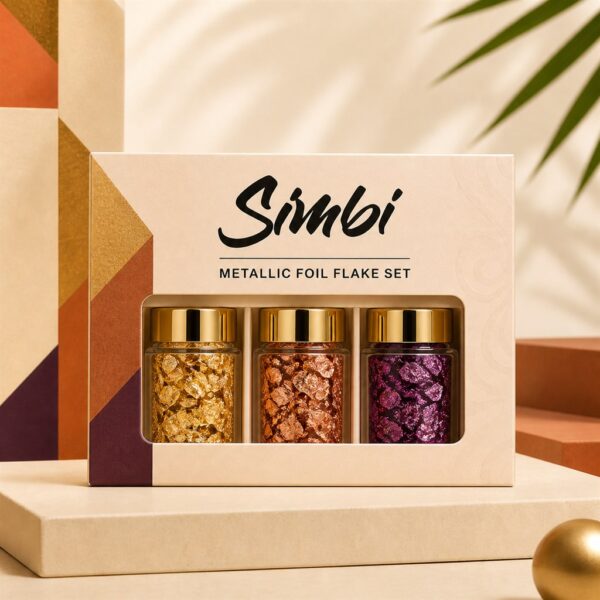 Metallic Foil Flake Set